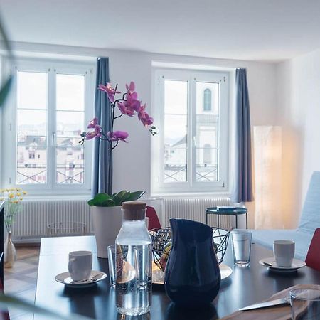 Hitrental Chapel Bridge Apartments Luzern Dış mekan fotoğraf