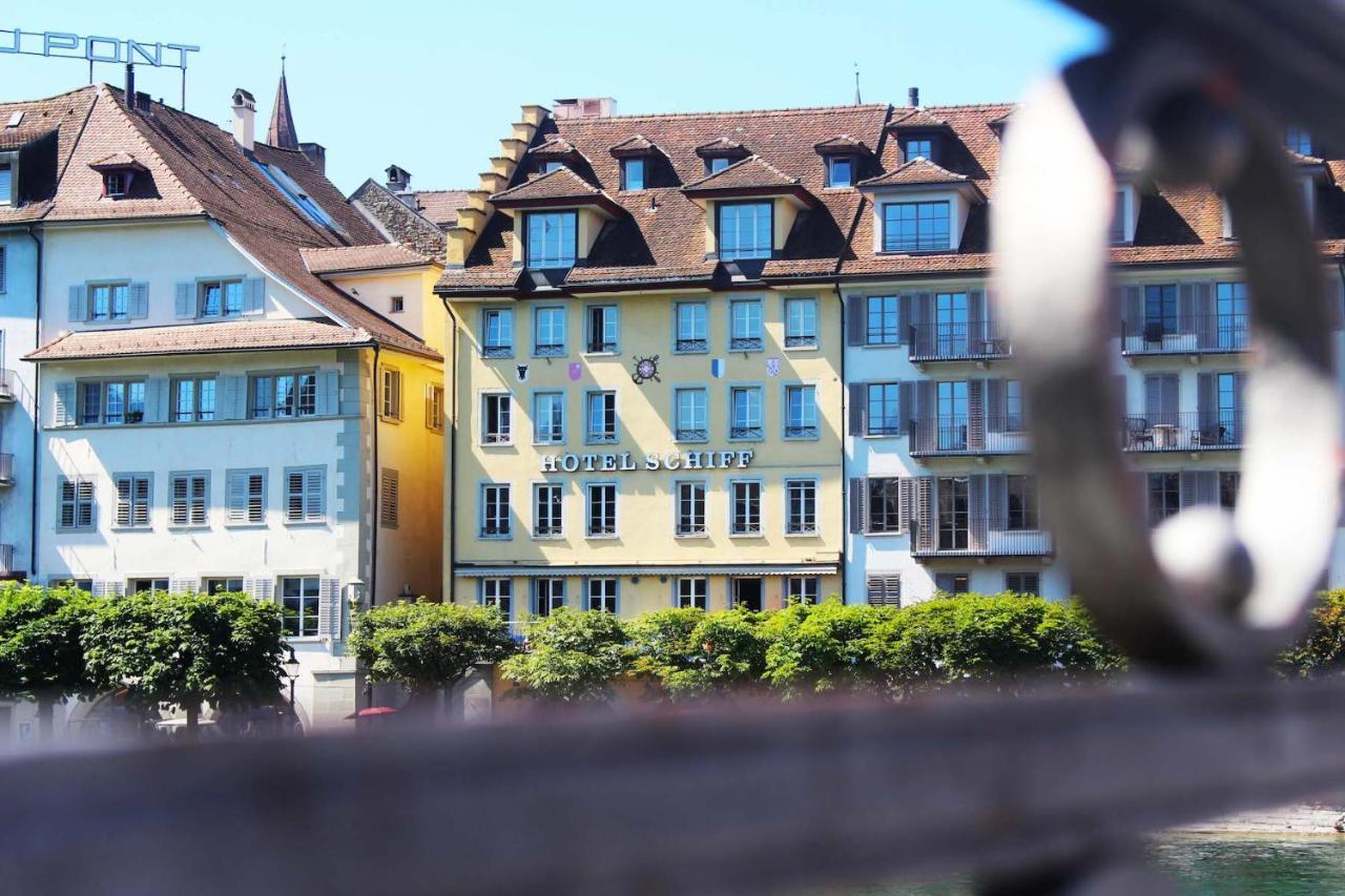 Hitrental Chapel Bridge Apartments Luzern Dış mekan fotoğraf