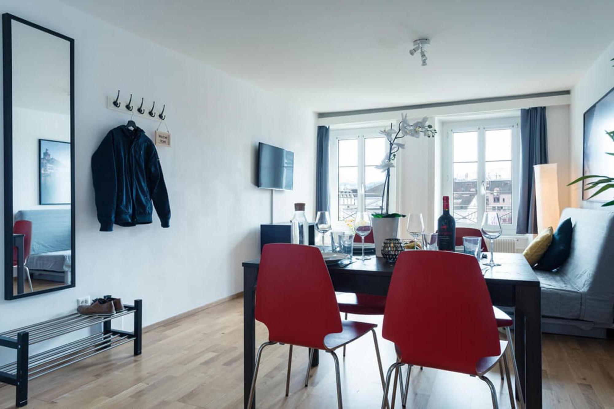 Hitrental Chapel Bridge Apartments Luzern Dış mekan fotoğraf