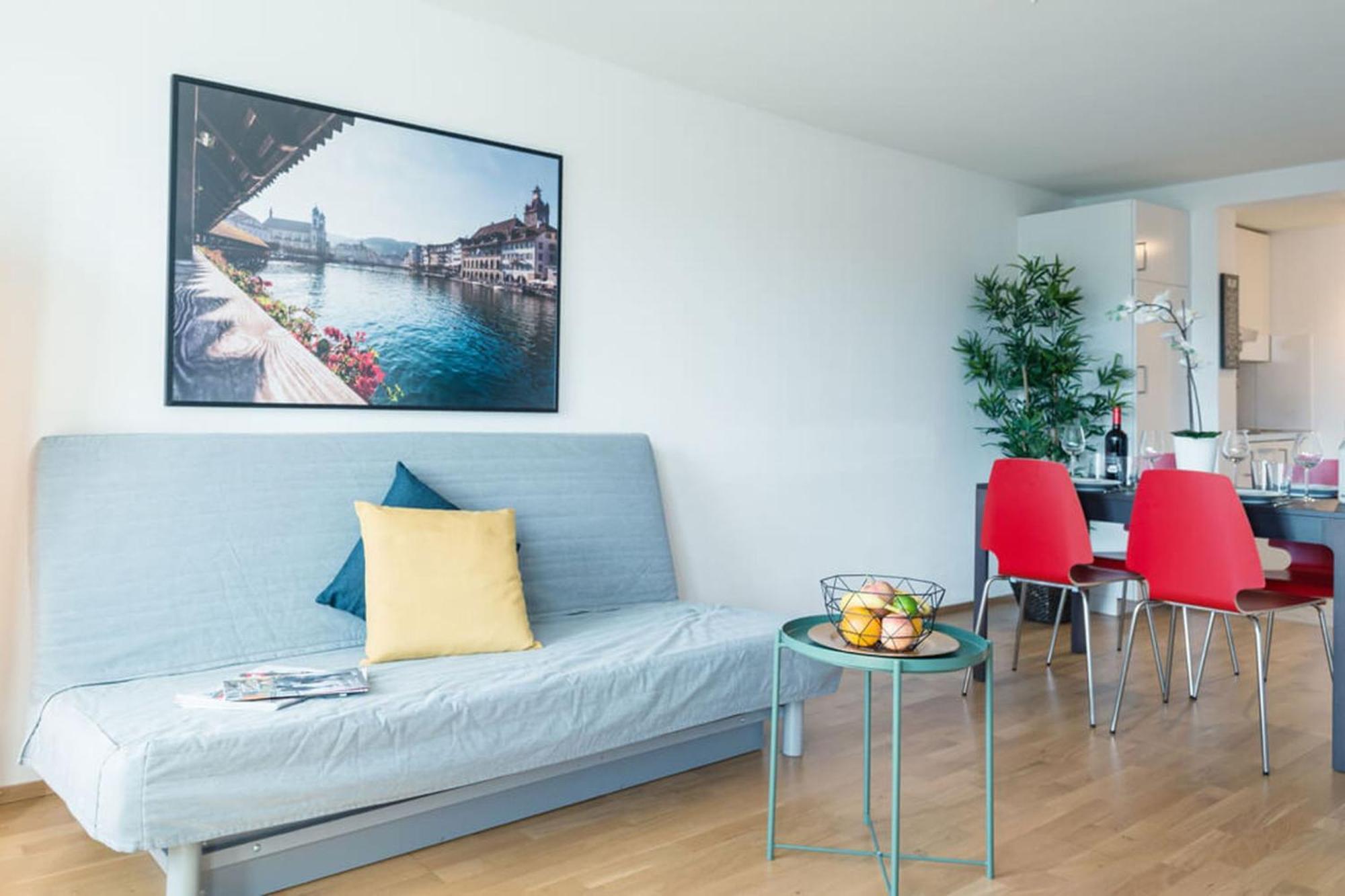 Hitrental Chapel Bridge Apartments Luzern Dış mekan fotoğraf