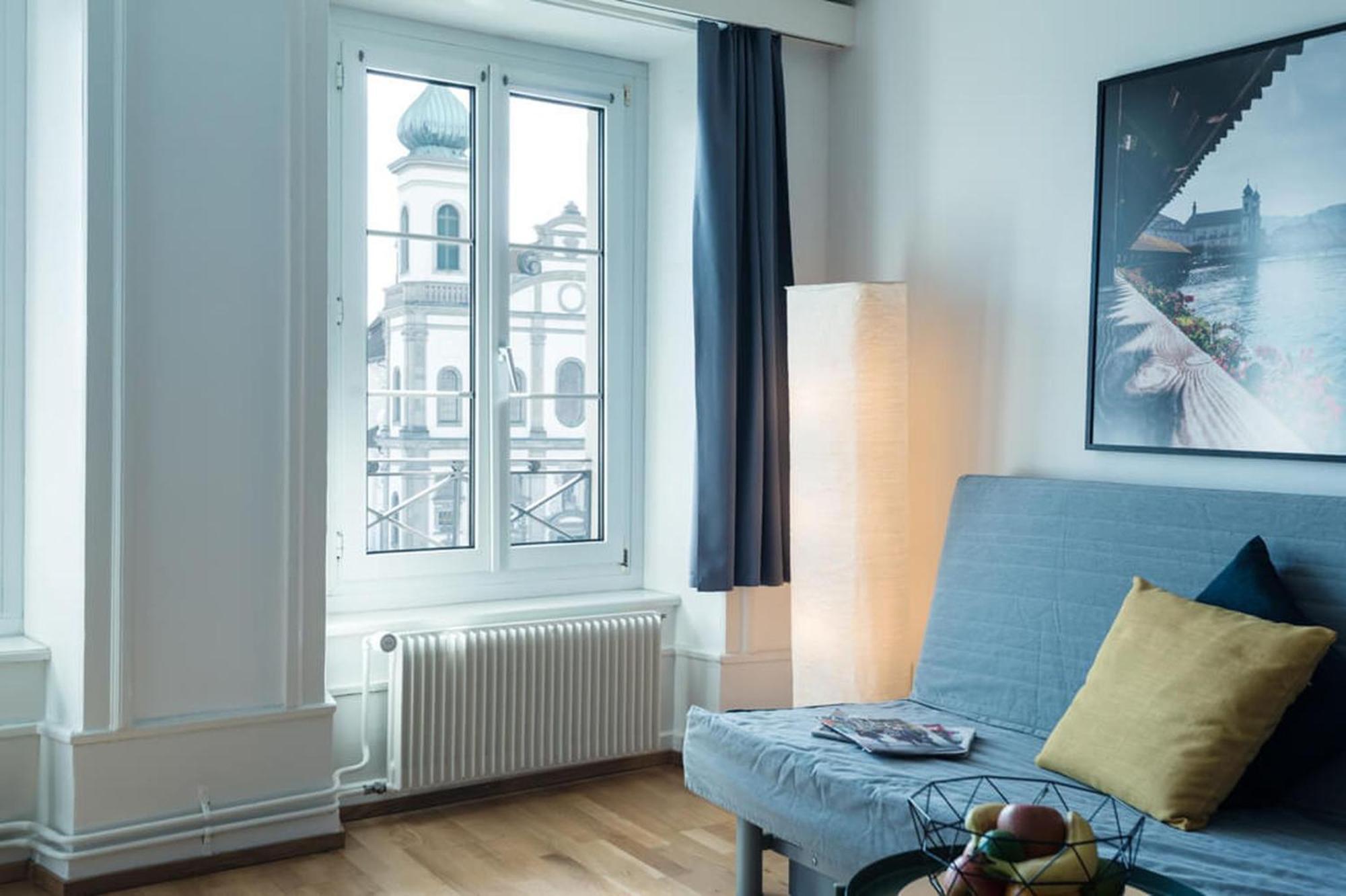 Hitrental Chapel Bridge Apartments Luzern Dış mekan fotoğraf