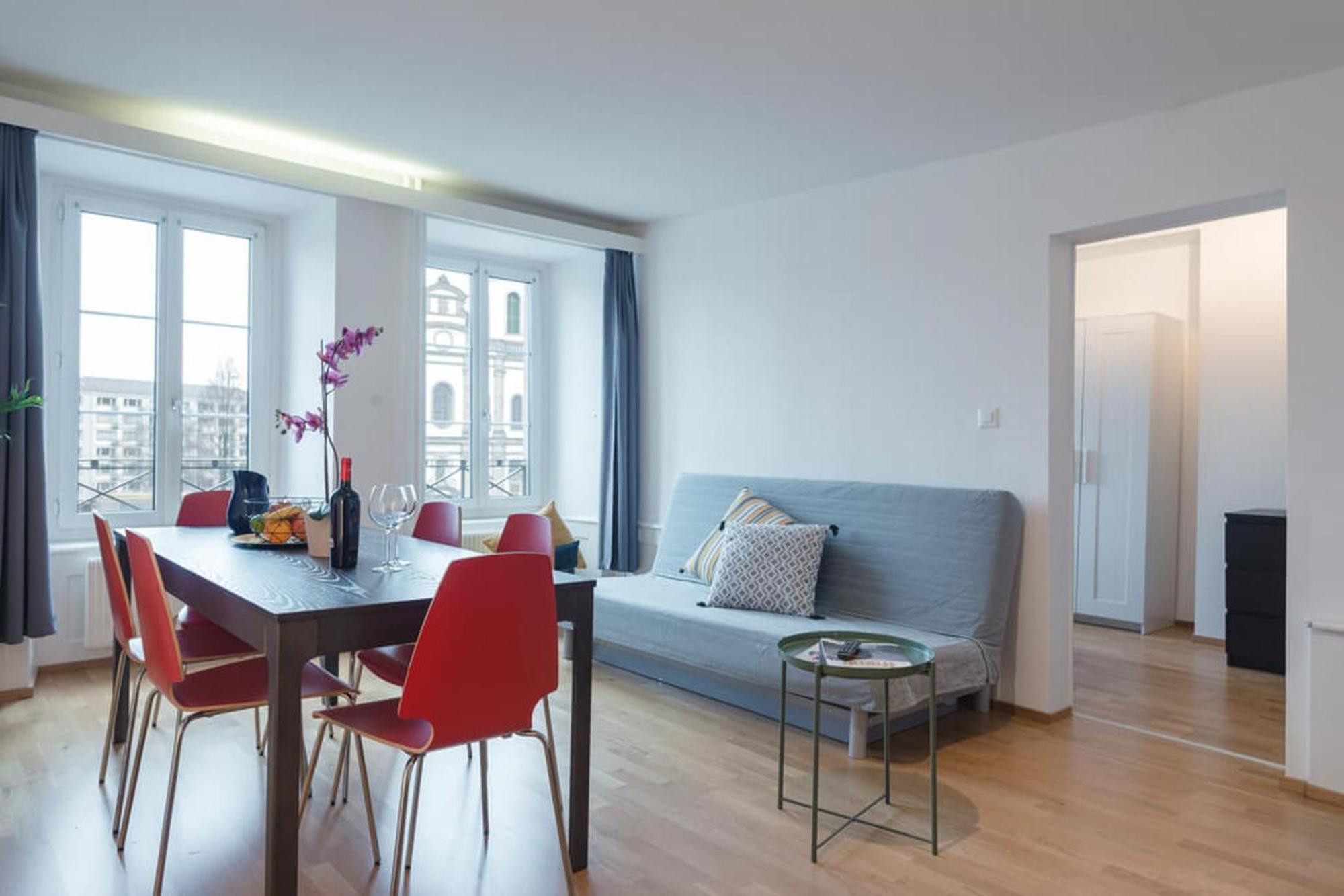 Hitrental Chapel Bridge Apartments Luzern Dış mekan fotoğraf