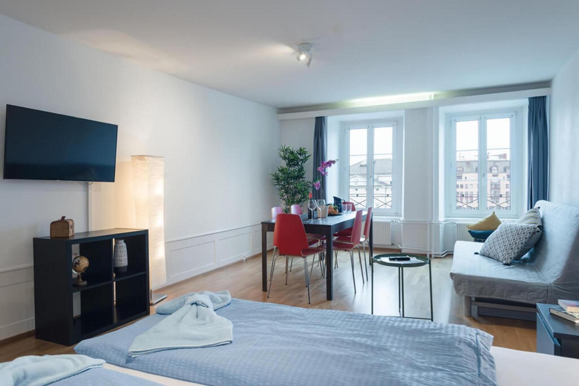Hitrental Chapel Bridge Apartments Luzern Dış mekan fotoğraf