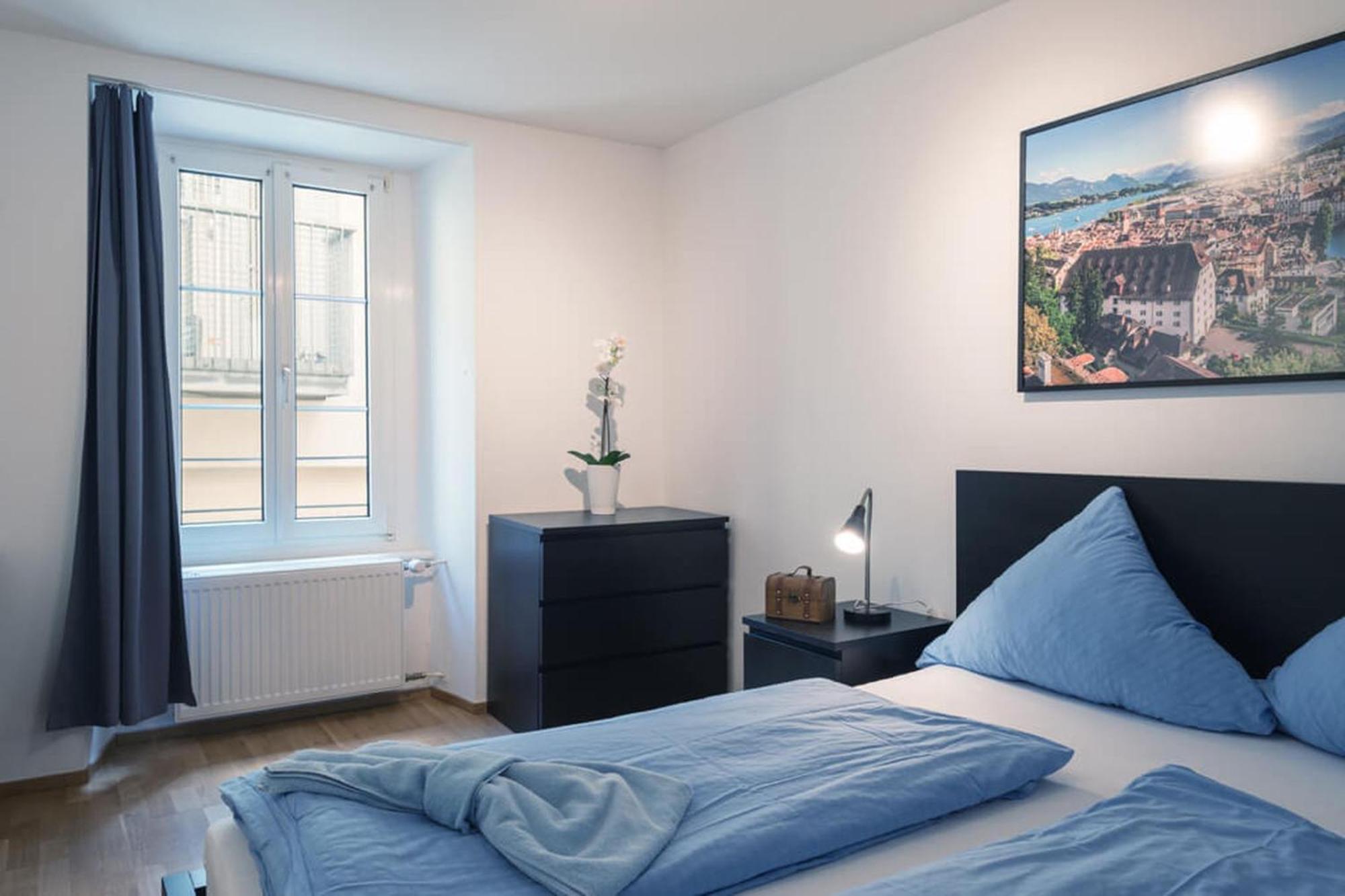 Hitrental Chapel Bridge Apartments Luzern Dış mekan fotoğraf