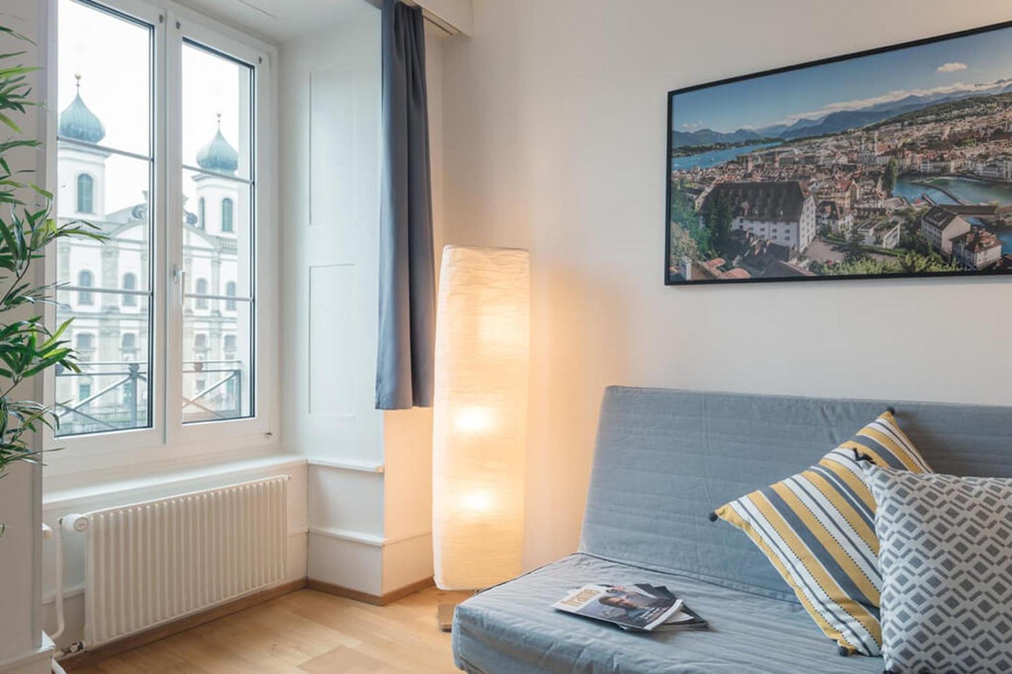 Hitrental Chapel Bridge Apartments Luzern Dış mekan fotoğraf