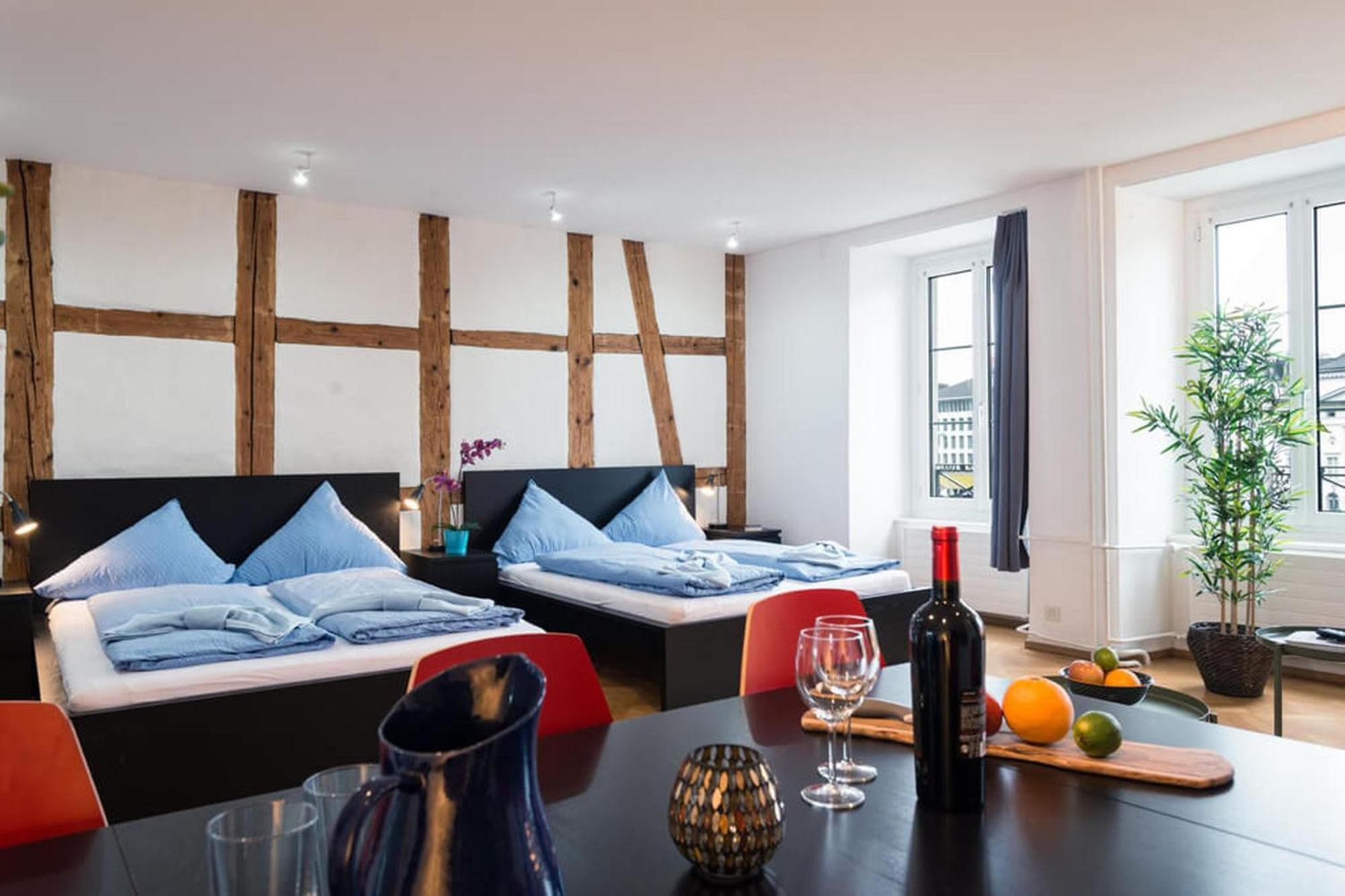 Hitrental Chapel Bridge Apartments Luzern Dış mekan fotoğraf