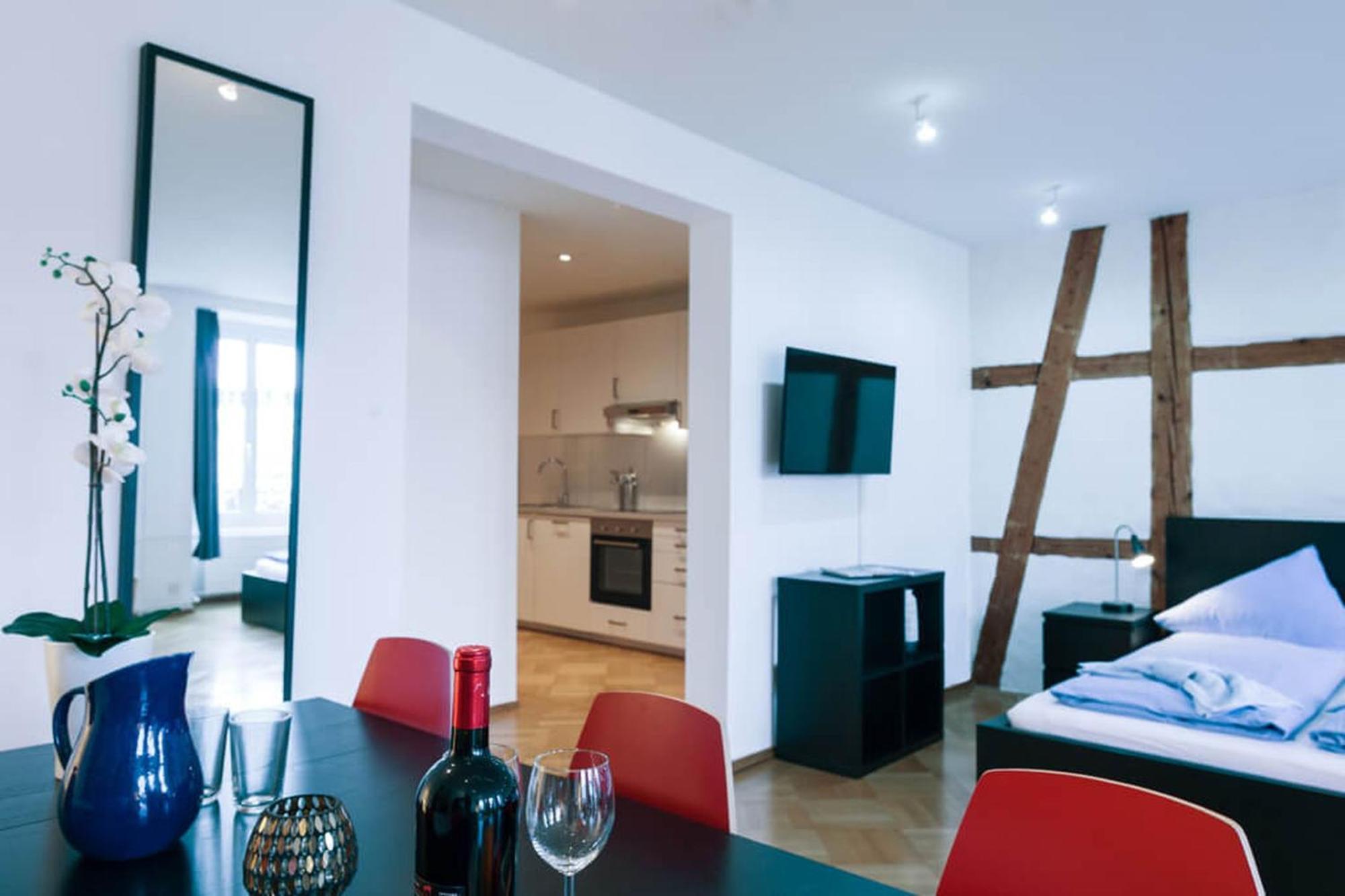 Hitrental Chapel Bridge Apartments Luzern Dış mekan fotoğraf