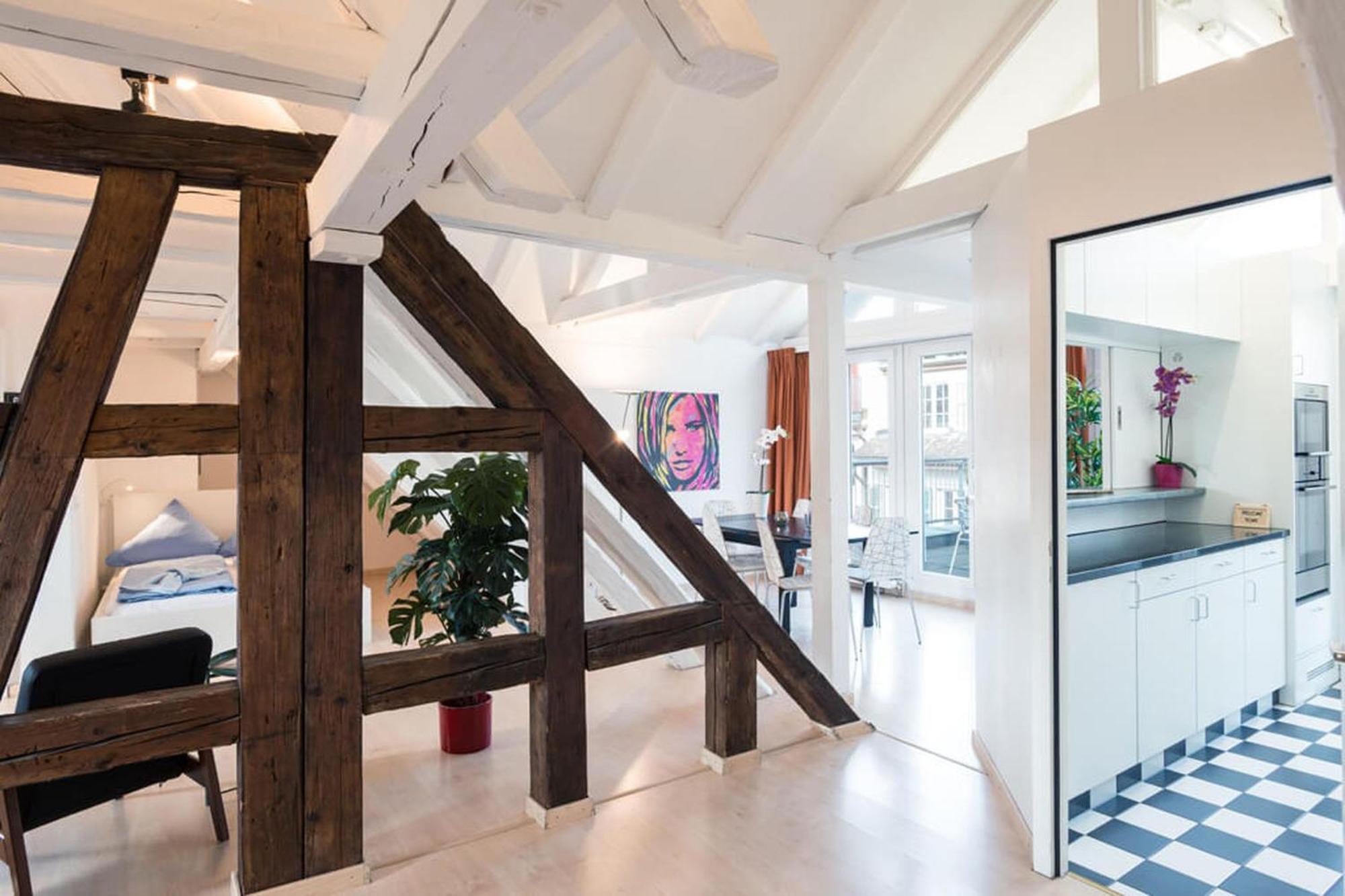 Hitrental Chapel Bridge Apartments Luzern Dış mekan fotoğraf