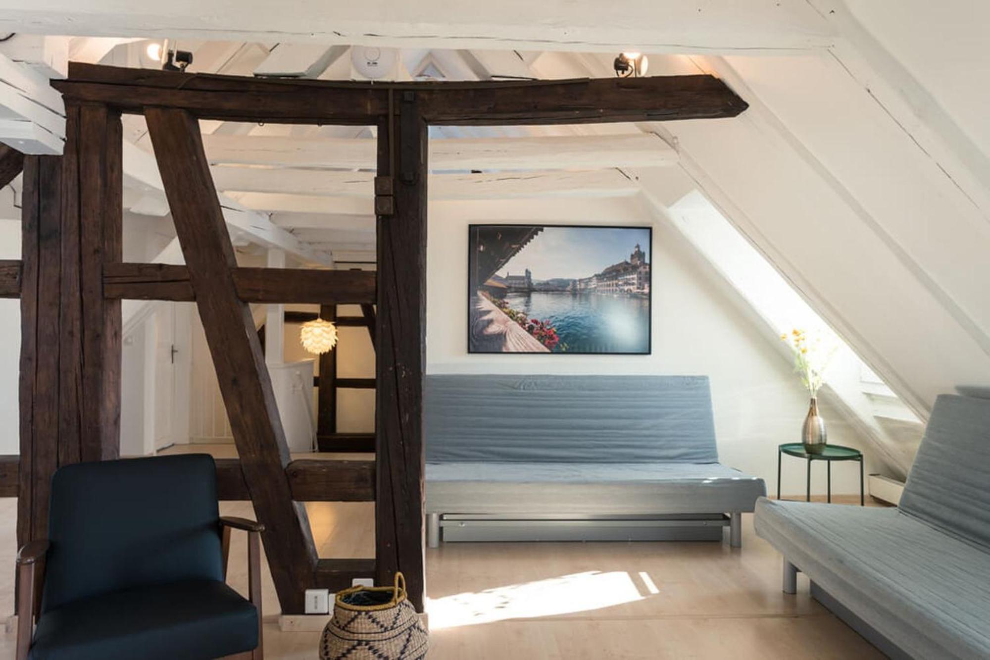 Hitrental Chapel Bridge Apartments Luzern Dış mekan fotoğraf